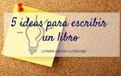 Ideas para escribir un libro