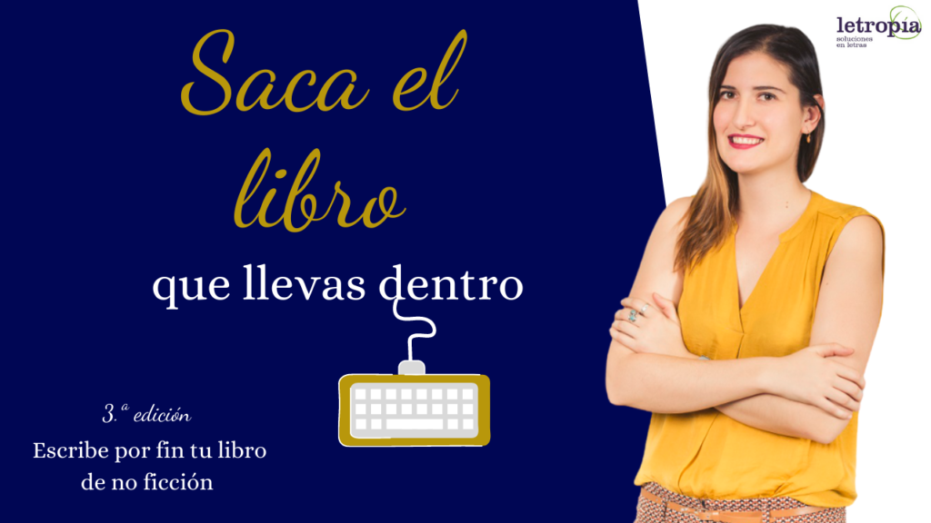 Saca el libro que llevas dentro