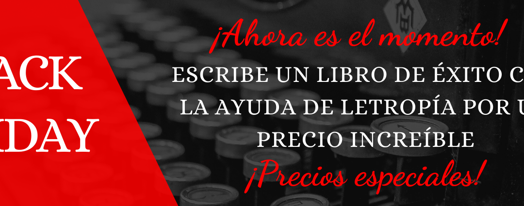 Escribir un libro – Black Friday