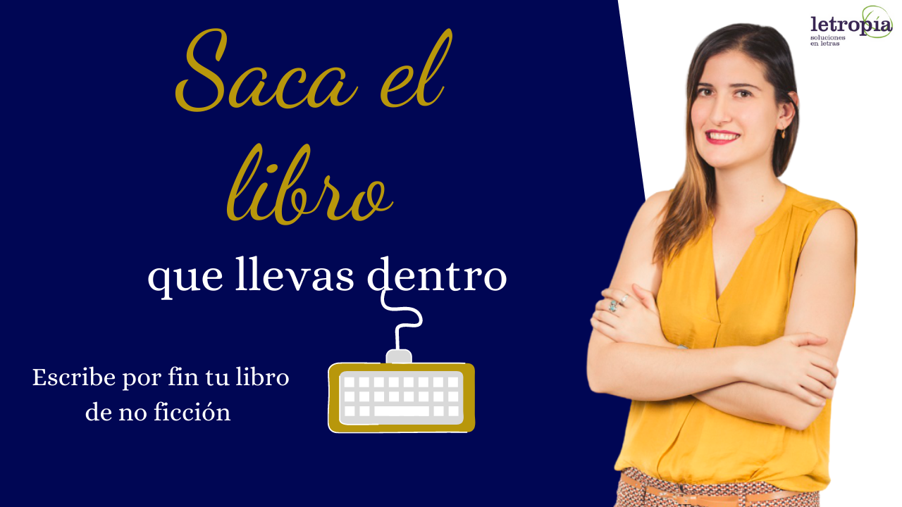 Saca el libro que llevas dentro